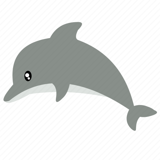 Sea, summer, ocean, beach, dolphin, cute, fish icon - Download on Iconfinder