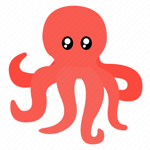 Seafood, sea, animal, octopus, ocean, nature, animals icon - Download on Iconfinder