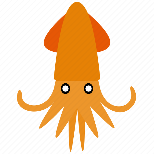 Restaurant, seafood, animal, food, ocean, squid, sea icon - Download on Iconfinder