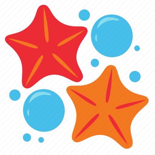 Star, illustration, hand, drawn, sea, seafood, ocean icon - Download on Iconfinder