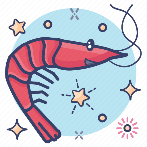 Crustaceans\, food, sea creature, seafood, shrimp icon - Download on Iconfinder