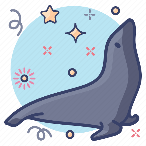 Aquatic animal, creature, pinniped, seal, specie, submarine icon - Download on Iconfinder