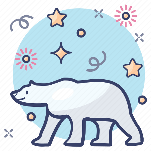 Creature, endangered specie, hypercarnivorous, marine mammal, polar bear, ursus maritimus icon - Download on Iconfinder