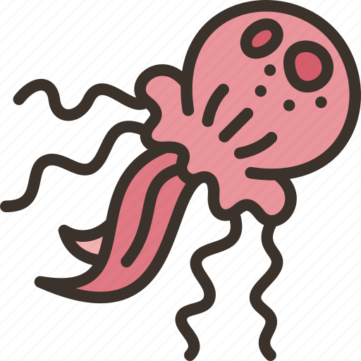 Jellyfish, medusa, fauna, sea, underwater icon - Download on Iconfinder