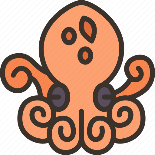 Octopus, cephalopod, fauna, marine, aquarium icon - Download on Iconfinder