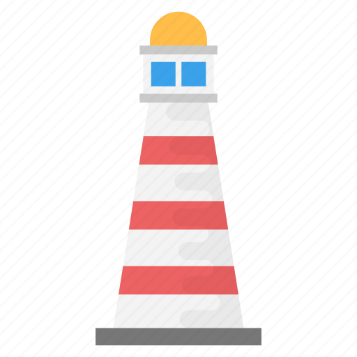 Lighthouse, lighthouse tower, sea lighthouse, sea tower, tower house icon - Download on Iconfinder