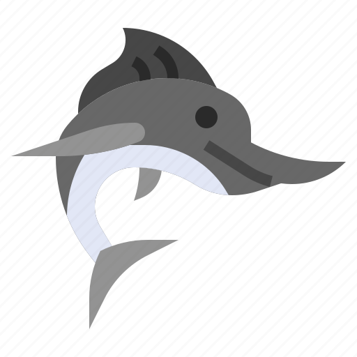 Swordfish, sea, life, aquarium, aquatic, animals icon - Download on Iconfinder