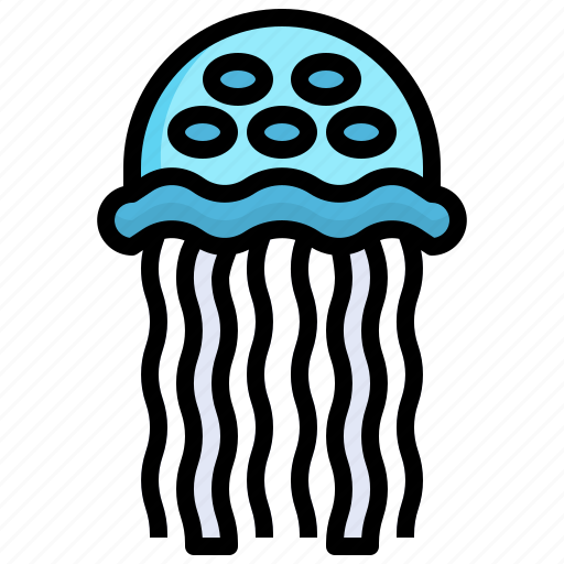 Jellyfish, animal, sea, life, aquarium, animals icon - Download on Iconfinder
