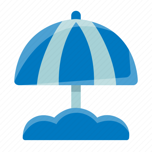 Beach, beach umbrella, resort, sea, summer, umbrella, vacation icon - Download on Iconfinder