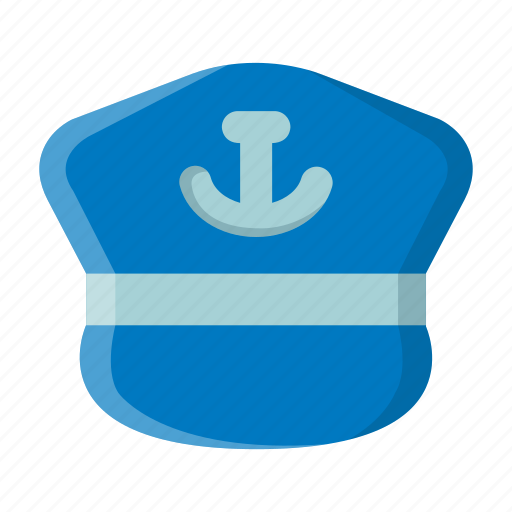 Cap, captain hat, hat, marine, navy, sailor, sea icon - Download on Iconfinder