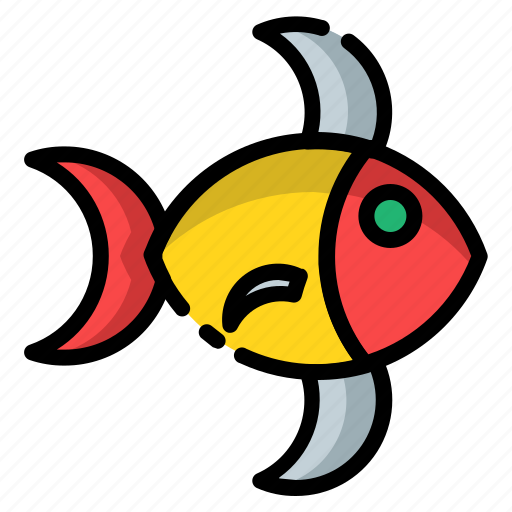 Aquarium, fish, horn, seafood icon - Download on Iconfinder