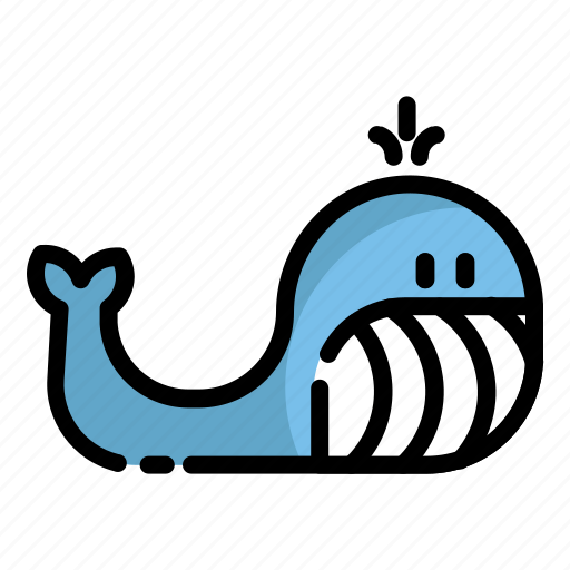 Fish, fishing, sea, whale icon - Download on Iconfinder