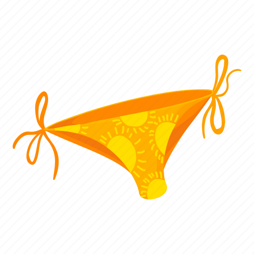 Bikini, cartoon, clothing, panties, summer, swimsuit, swimwear icon - Download on Iconfinder