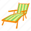 beach, cartoon, chair, chaise, deck, outdoor, recliner 