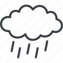 cloud, clouds, cloudy, rain, sea, thermometer, weather
