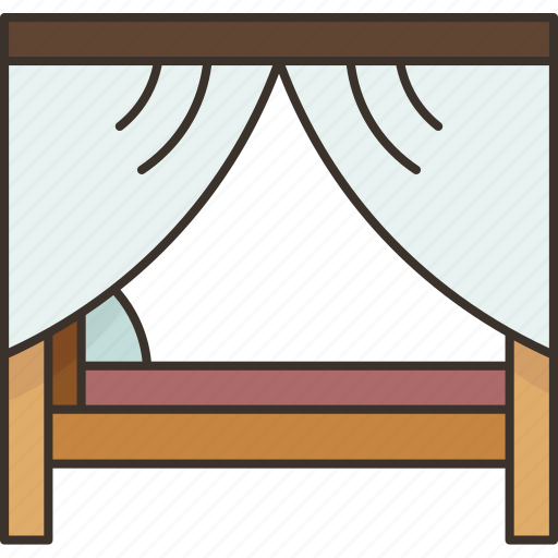 Bed, resort, room, hotel, interior icon - Download on Iconfinder