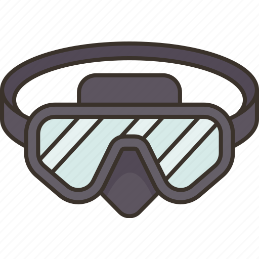 Goggles, diving, mask, snorkel, scuba icon - Download on Iconfinder