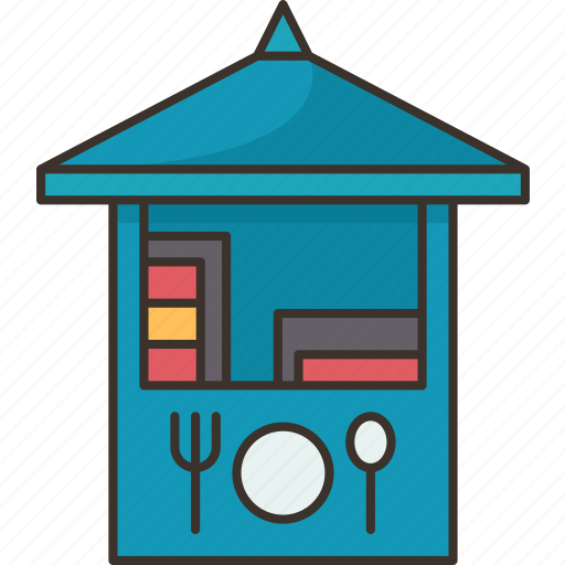 Restaurant, beach, food, dinner, service icon - Download on Iconfinder