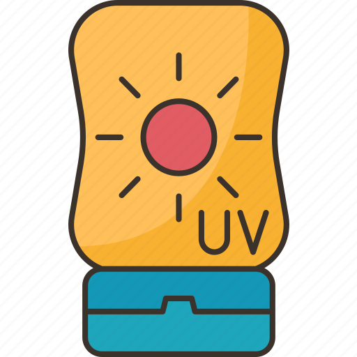 Sunscreen, lotion, cream, summer, protection icon - Download on Iconfinder