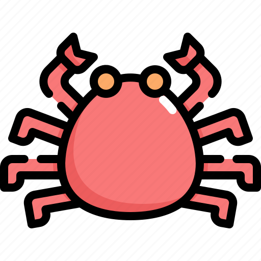 Animal, cooking, crab, food, meal, seafood icon - Download on Iconfinder