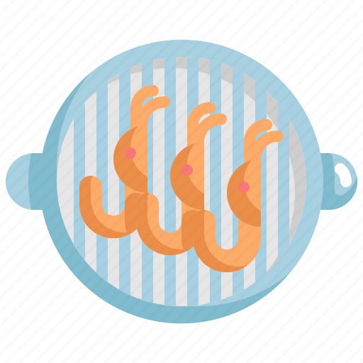 Cooking, food, grilled, meal, prawn, seafood, shrimp icon - Download on Iconfinder
