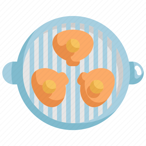 Cooking, food, grill, grilled, meal, scallop, seafood icon - Download on Iconfinder