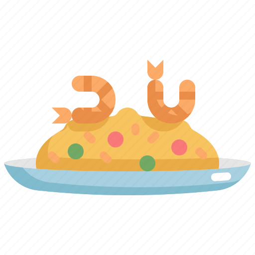 Cooking, food, fried, meal, rice, seafood, shrimp icon - Download on Iconfinder