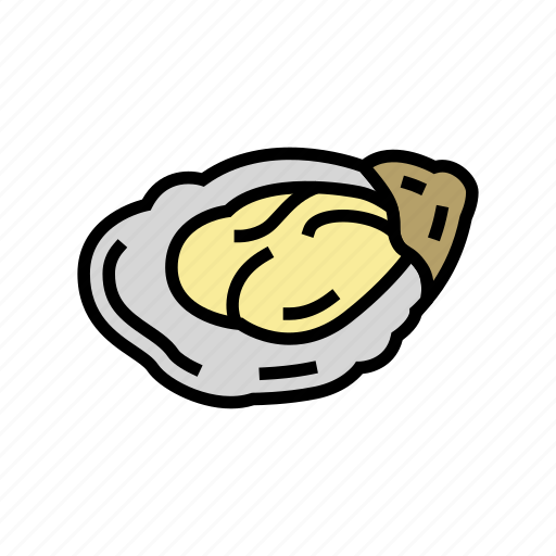 Oyster, seafood, cooked, food, dish, menu icon - Download on Iconfinder