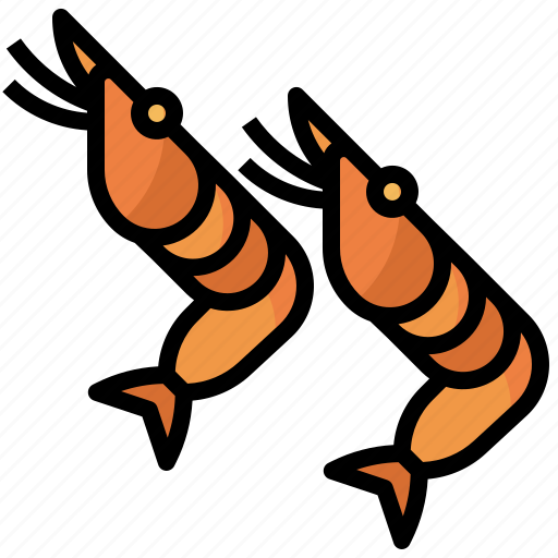 Burnt, food, life, restaurant, sea, seafood, shrimp icon - Download on Iconfinder
