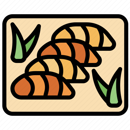 Food, healthy, restaurant, salmon, sashimi, sushi, tuna icon - Download on Iconfinder
