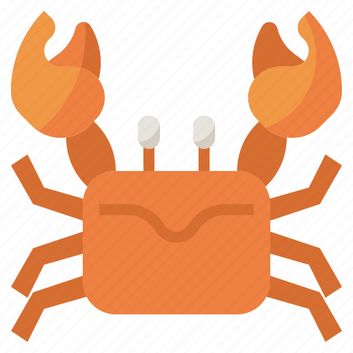 Crab, food, gourmet, life, restaurant, sea, stick icon - Download on Iconfinder