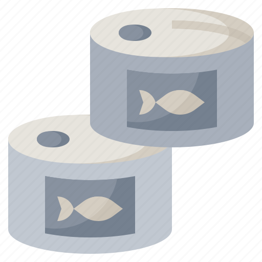 Can, fish, food, preserved, restaurant, sardines, tuna icon - Download on Iconfinder