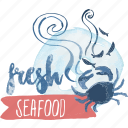 seafood, food, fish, restaurant, animal, octopus, crab