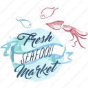 seafood, food, fish, restaurant, animal, squid, tavern