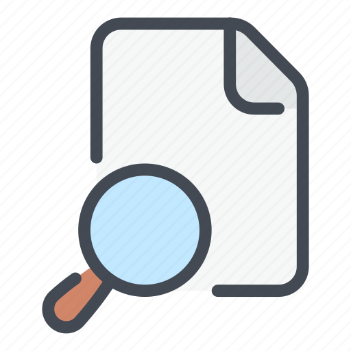 Search, find, file, document icon - Download on Iconfinder