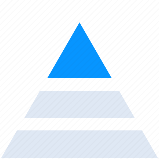 Analytics, diagram, pyramid, stock, triangle icon - Download on Iconfinder