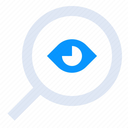 Audit, eye, magnifier, search, seo icon - Download on Iconfinder