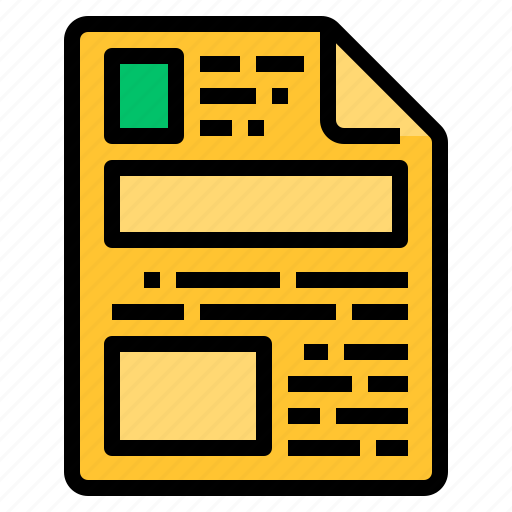 Content, document, paper, storytelling, writing icon - Download on Iconfinder