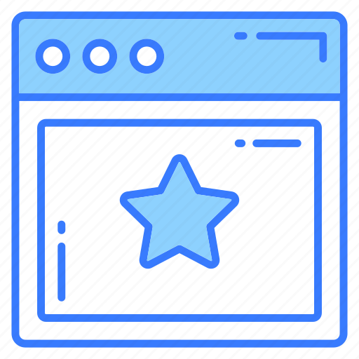 Bookmark, favorite, star, rating, website icon - Download on Iconfinder