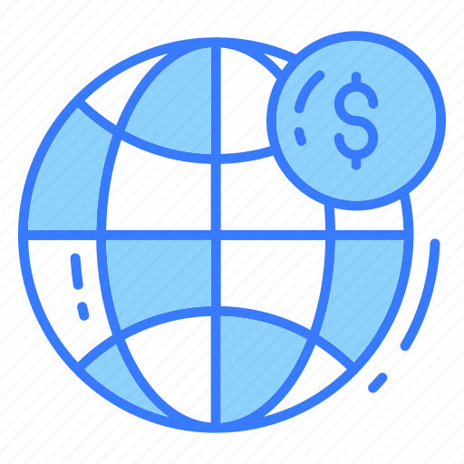 Global money, money, world, finance, business icon - Download on Iconfinder