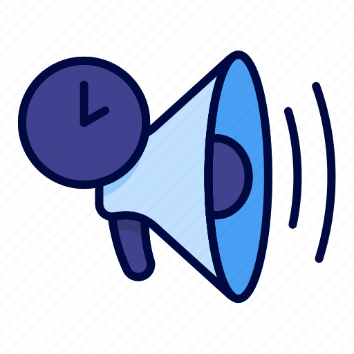 Ads, time, schedule, notification, sound icon - Download on Iconfinder