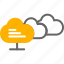 cloudy, cloud, computing, weather 