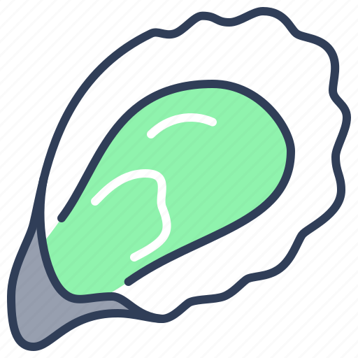 Oyster, sea, seashell, marine icon - Download on Iconfinder