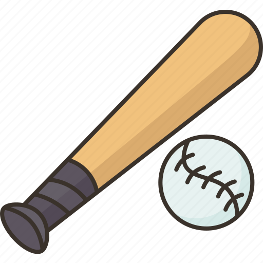 Baseball, bat, ball, sport, activity icon - Download on Iconfinder