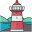 lighthouse, beacon, navigation, coastline, shore 