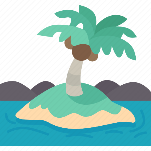 Island, beach, vacation, tropical, summer icon - Download on Iconfinder