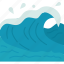 wave, splash, water, ocean, sea 