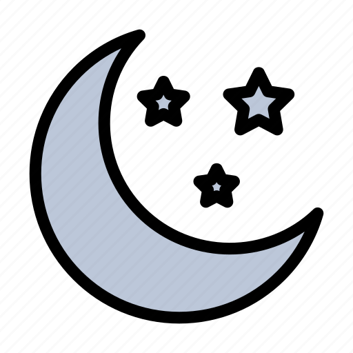 Moon, star, night, weather, season icon - Download on Iconfinder