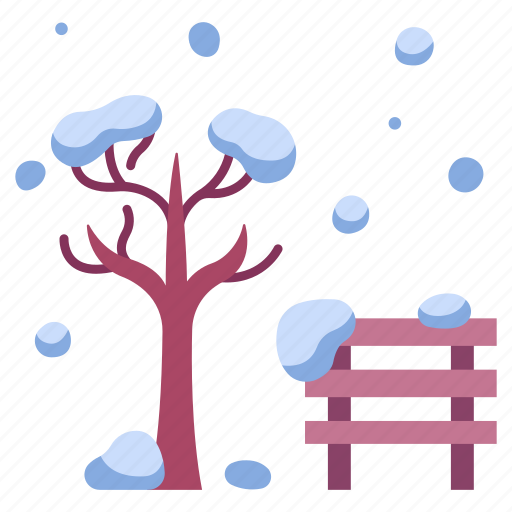 Branch, cold, nature, park, snow, tree, winter icon - Download on Iconfinder