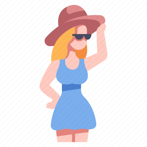 Clothes, clothing, fashion, female, lifestyle, person, summer icon - Download on Iconfinder